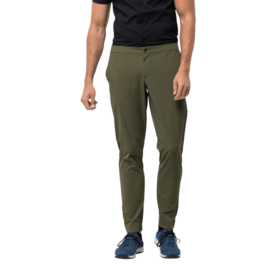 Jack Wolfskin JWP Pantalons Homme Vert - VAMEQBC-53